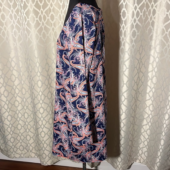 Charlotte Russe Size M Zip-Up Long Sleeve Dress with Cutouts in Back - Picture 3 of 9